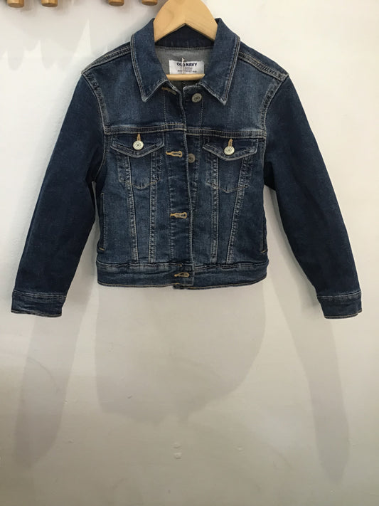 Dark wash denim jacket 5y