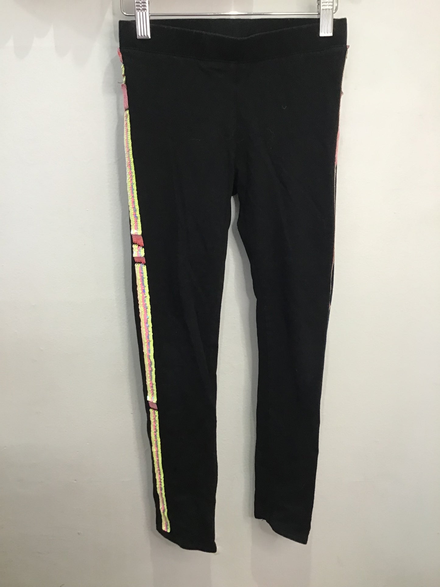 Side sequin leggings 7-8y