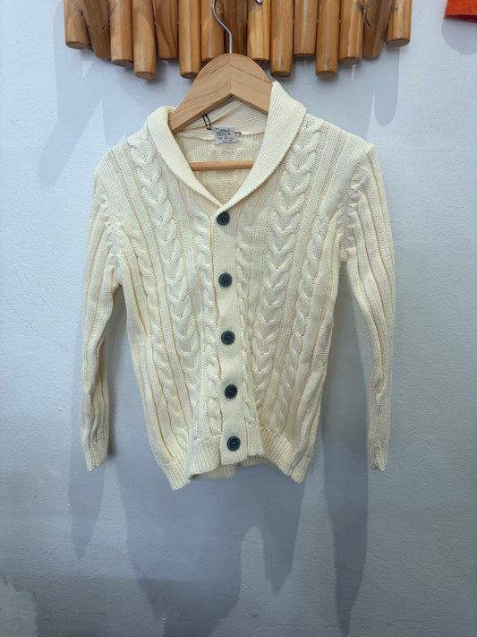 Cream cardigan 3-4y