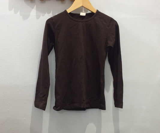 Dark brown longsleeve 9y