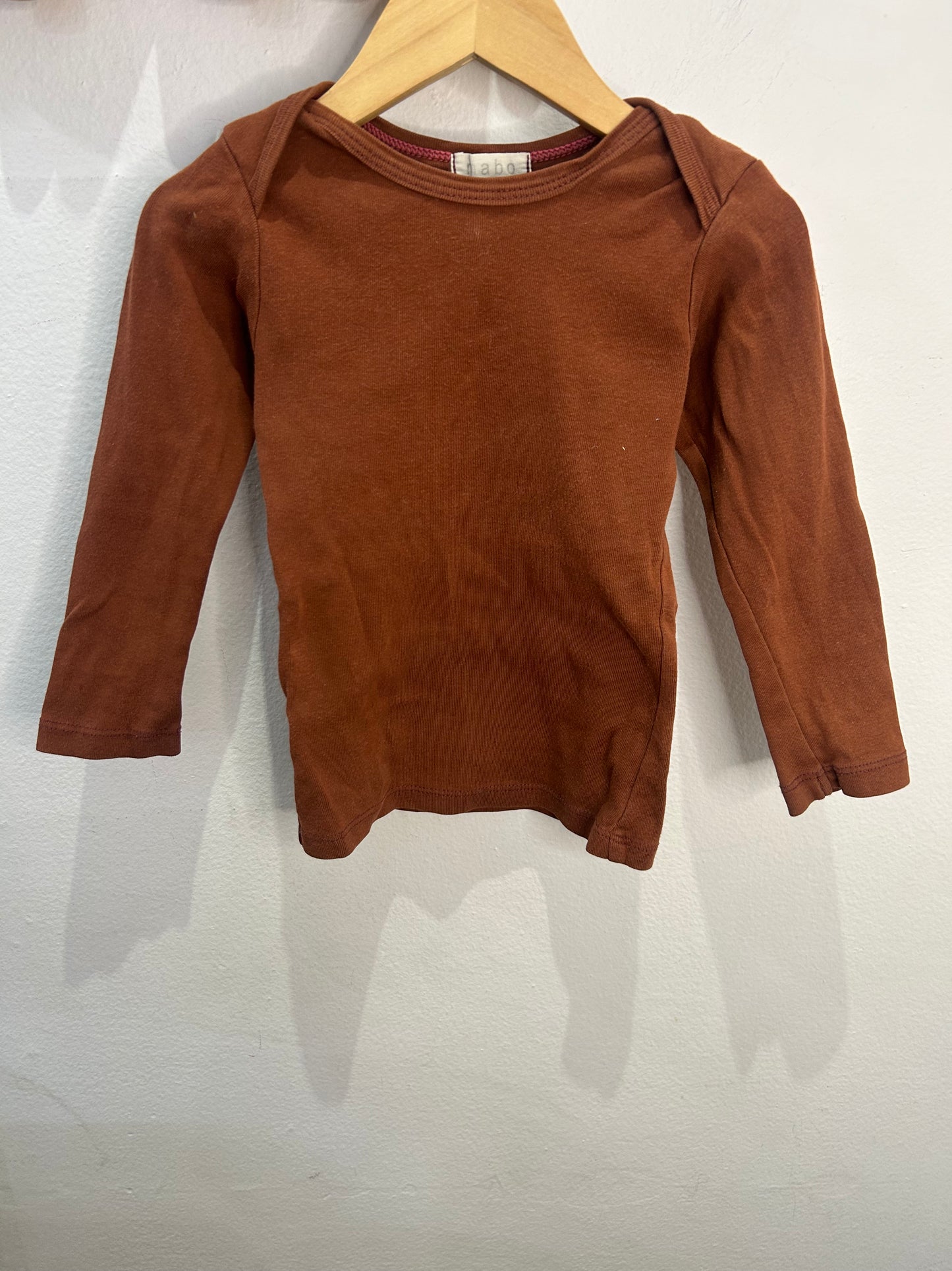 Mabo brown longsleeve 2-3y
