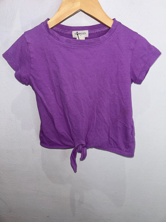 Purple tyed tee 3y