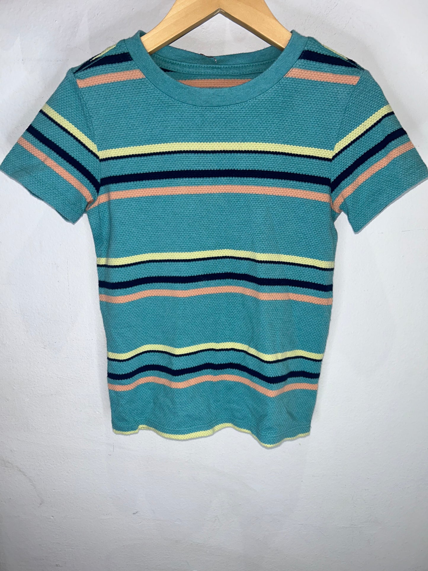 Aqua textured tee 5y