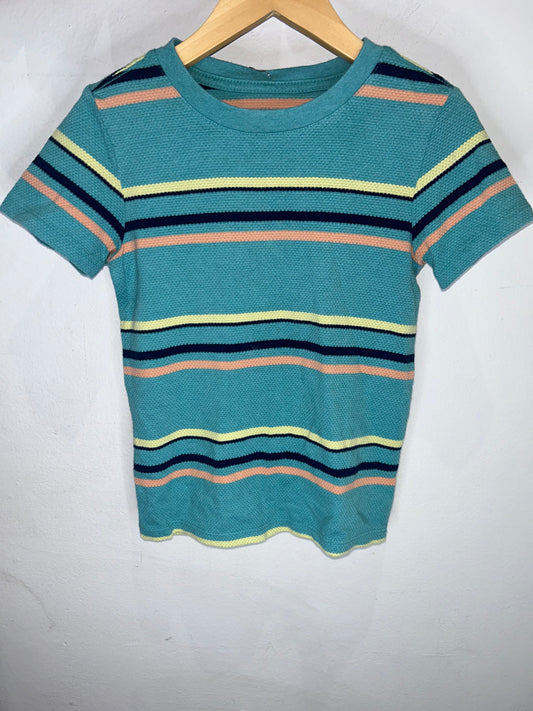 Aqua textured tee 5y