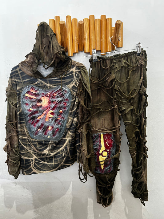 Zombie costume 8y-10y