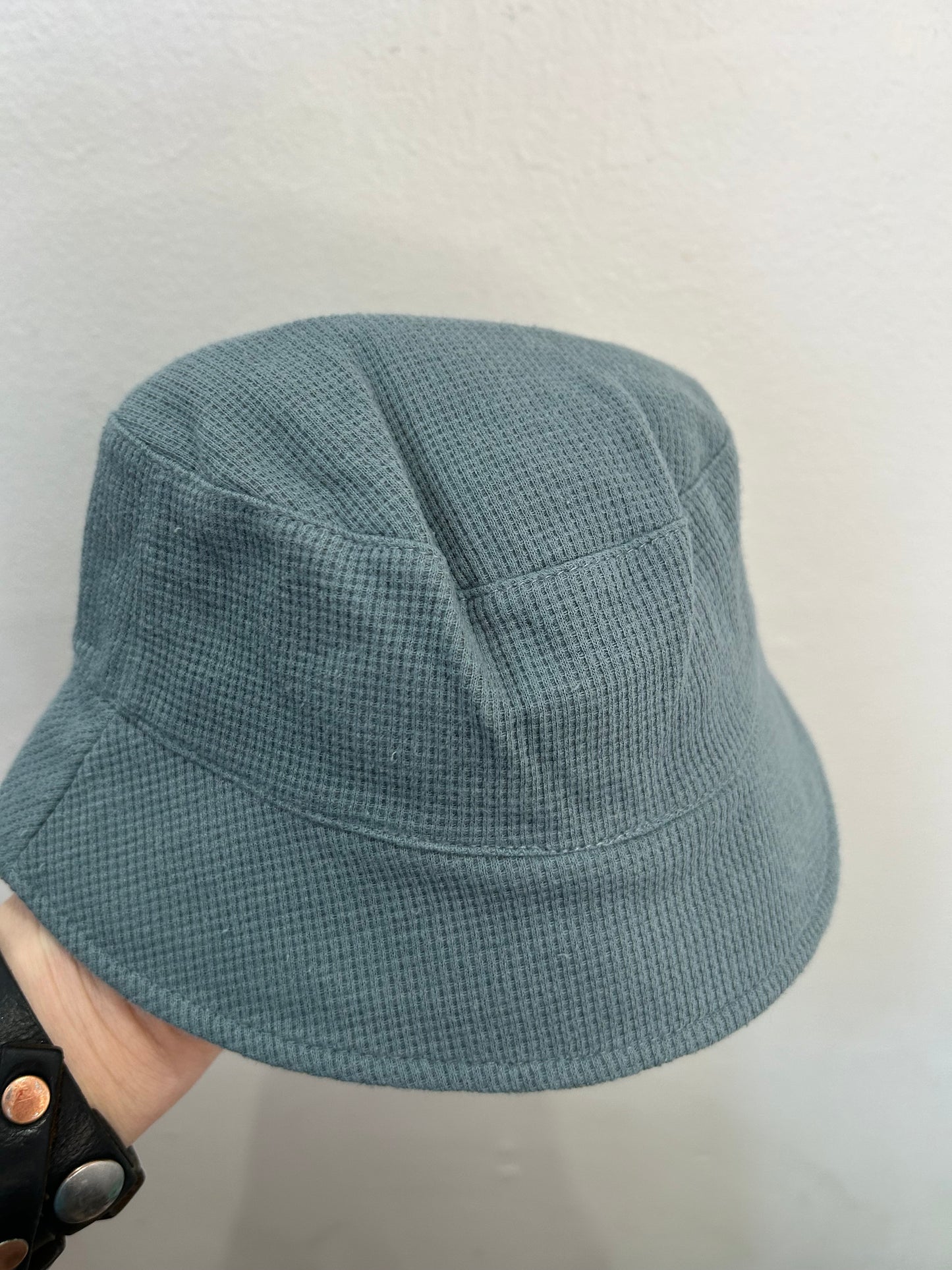 Teal bucket hat 0-6m