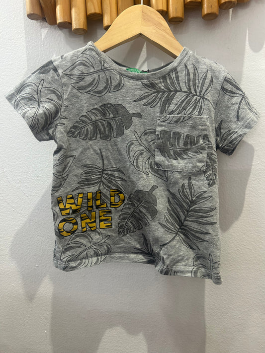 Tee wild one 12-18m