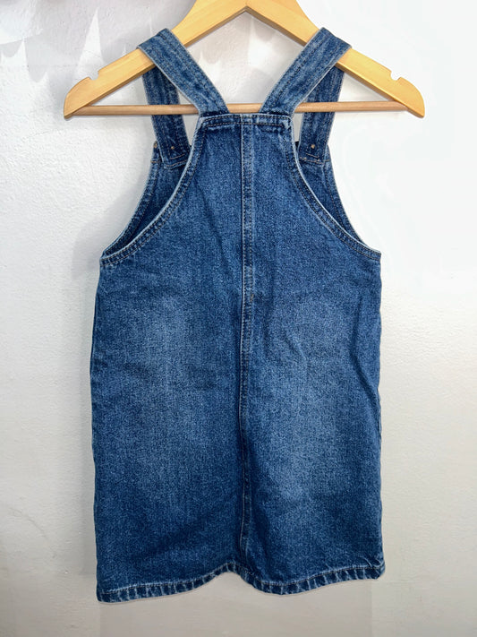 Blue denim dress -6-7y