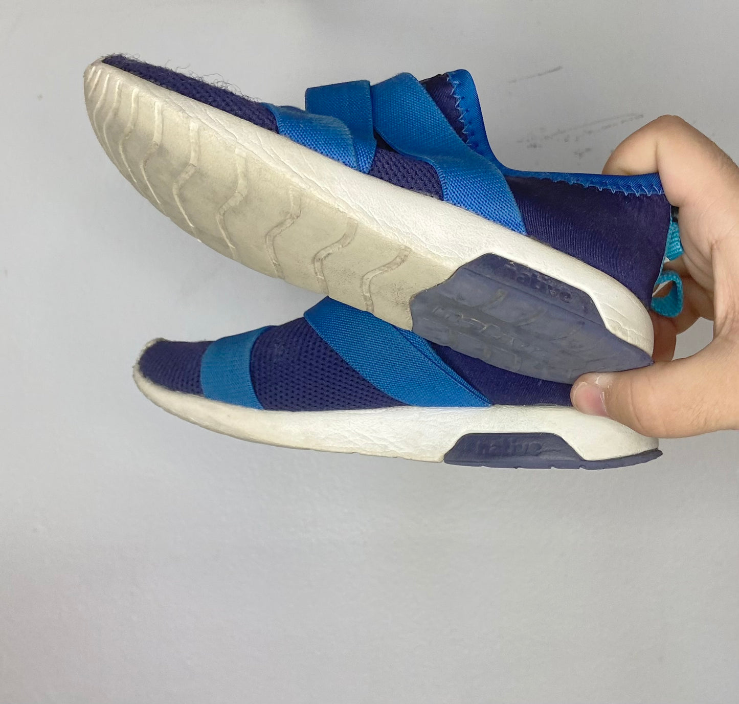 C12 blue Native pull-on sneakers