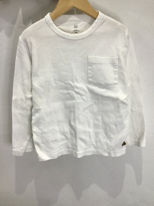 White thick longsleeve 5y