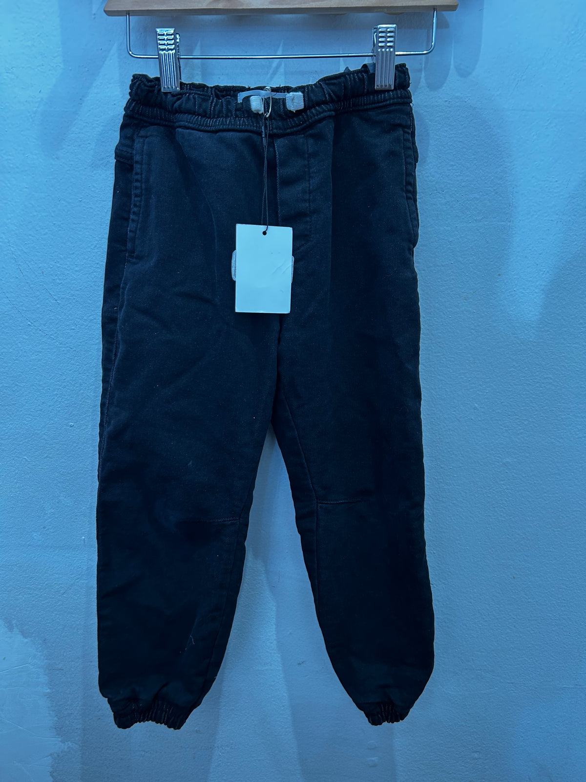 Black jogger chinos 7y