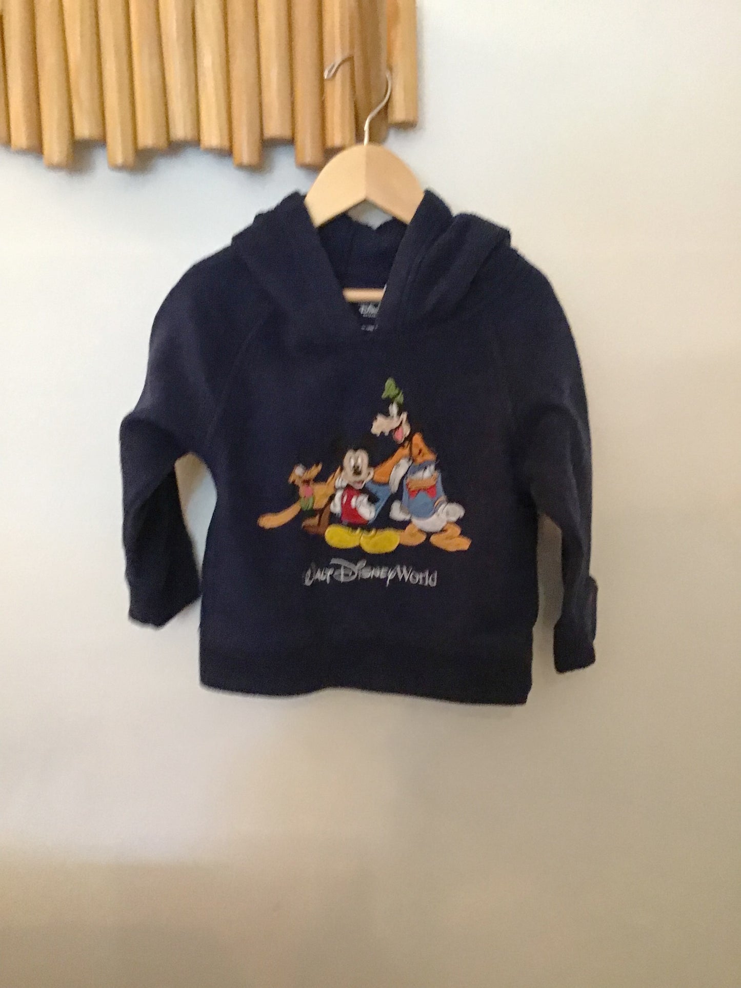 Vintage mouse fleecy sweater 2-3y