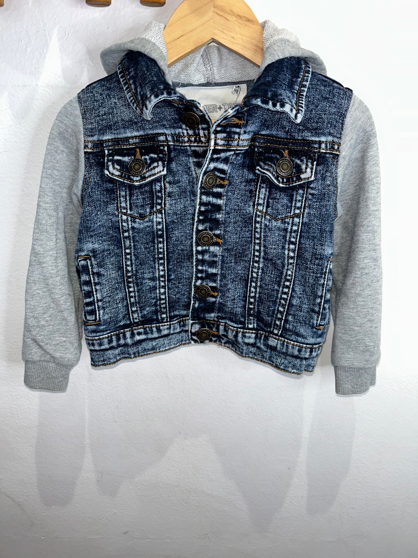 Denim detail sweatshirt 24m