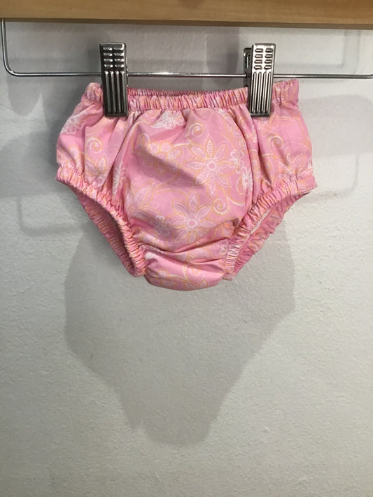 Swim diaper pink flowers 3-6m