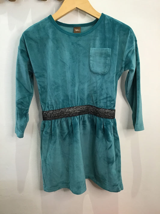 Dress Tea Collection velvet green 4y NEW