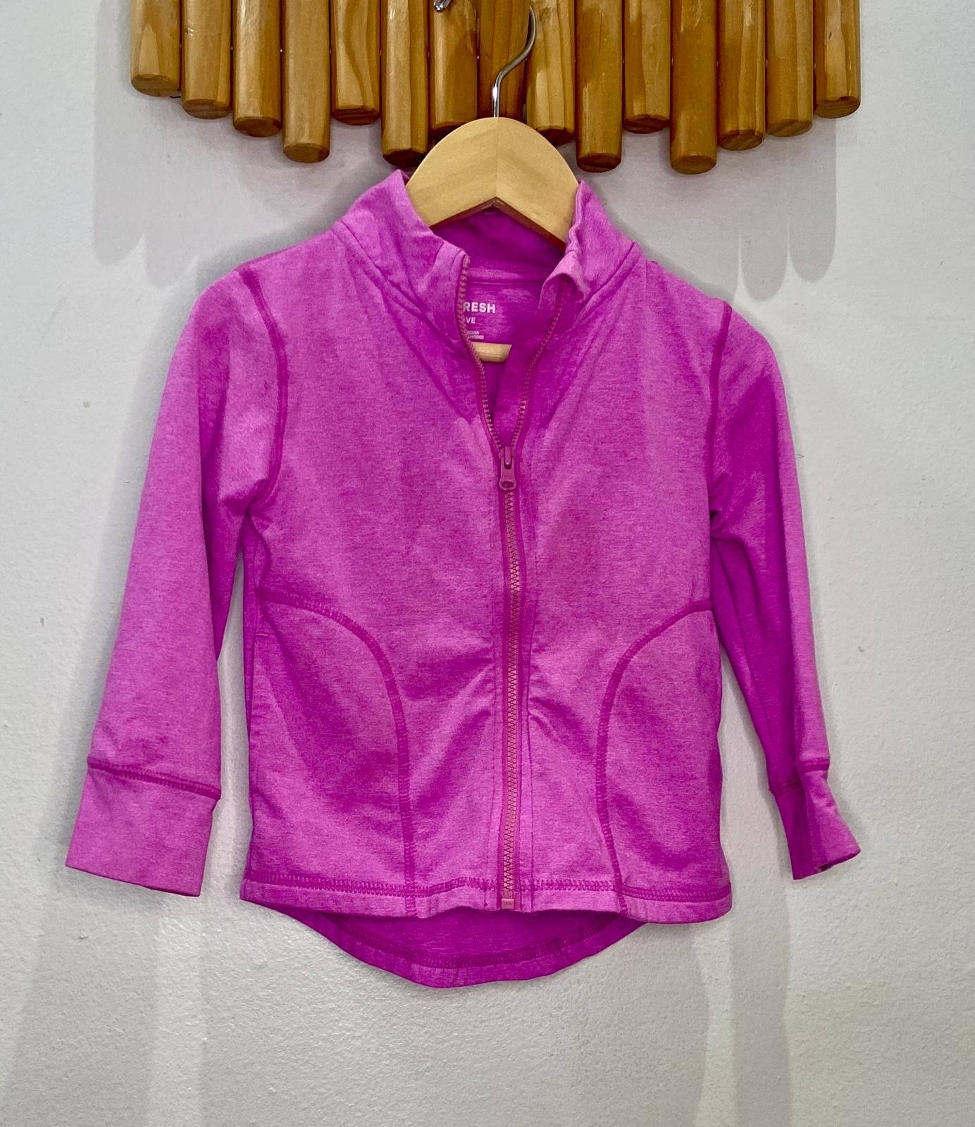 Neon pink activewear  sweatshirt 2y