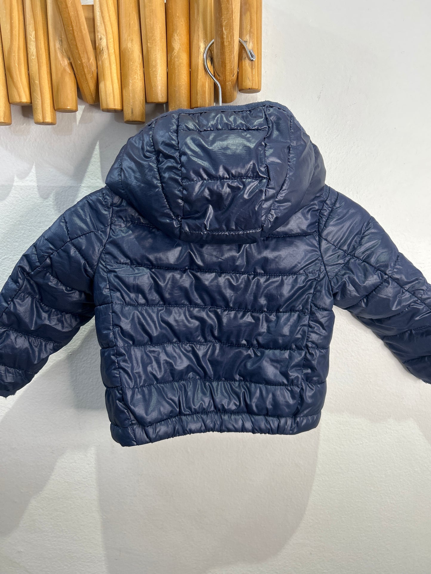 Primary navy jacket 6-12m