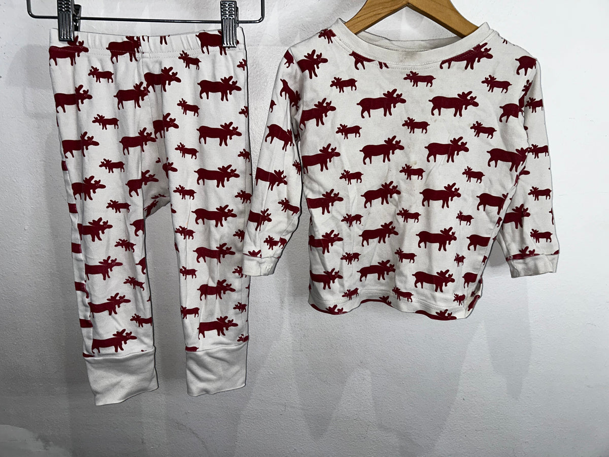 Parade organics moose pyjamas 2y*
