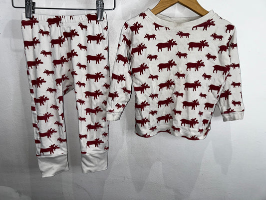 Parade organics moose pyjamas 2y*