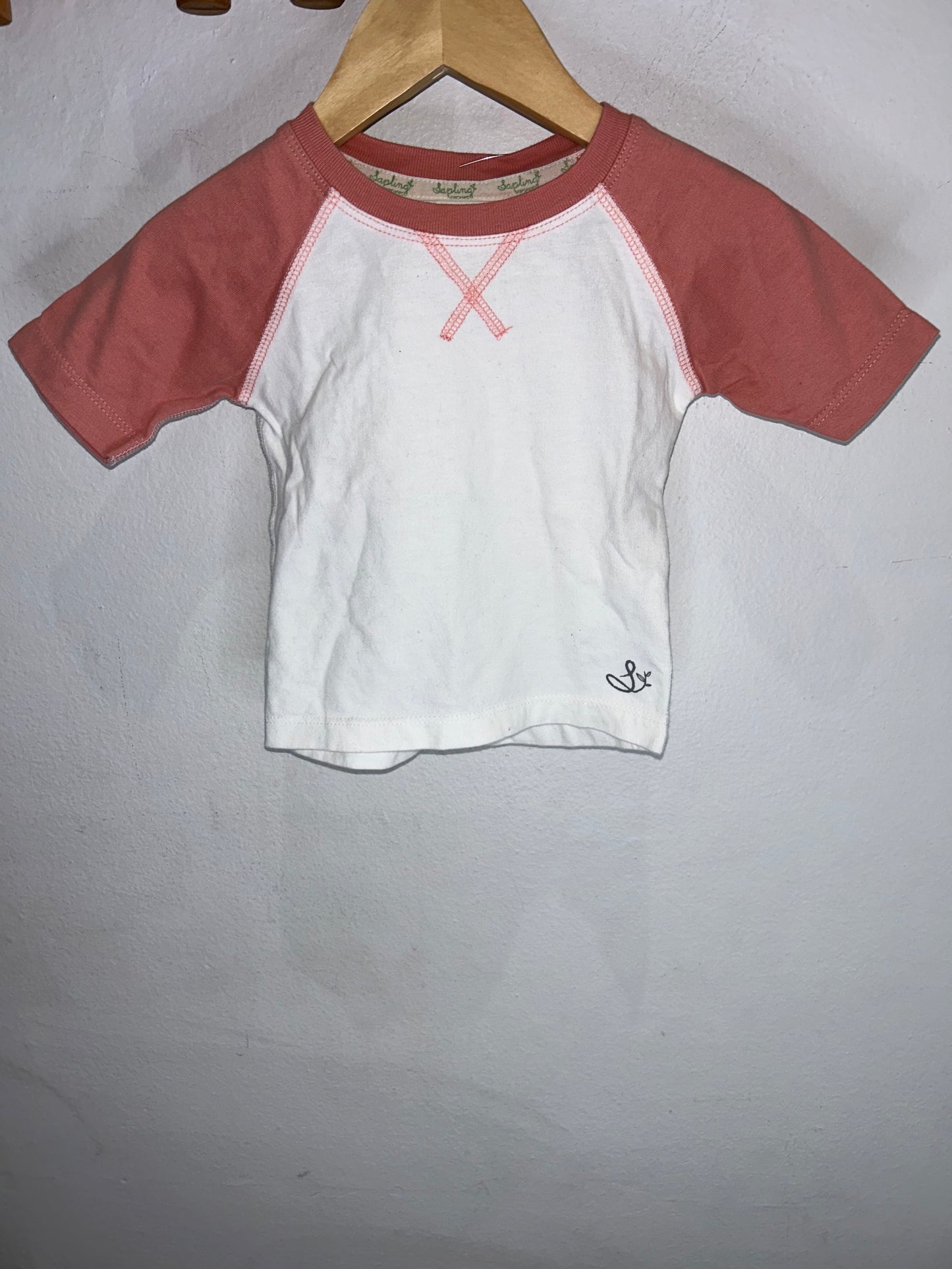 Sapling Coral Short Set 0-3m
