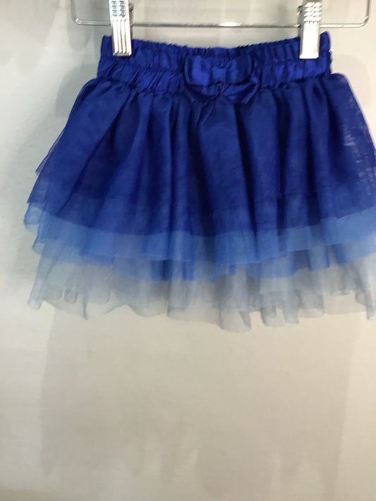 Skirt tulle blue 24m