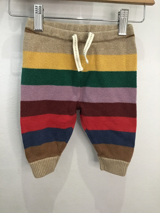 Colourful sweatr pants 3-6m
