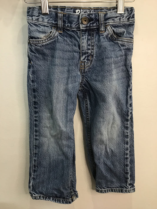 Jeans lightwash classic straight 3y