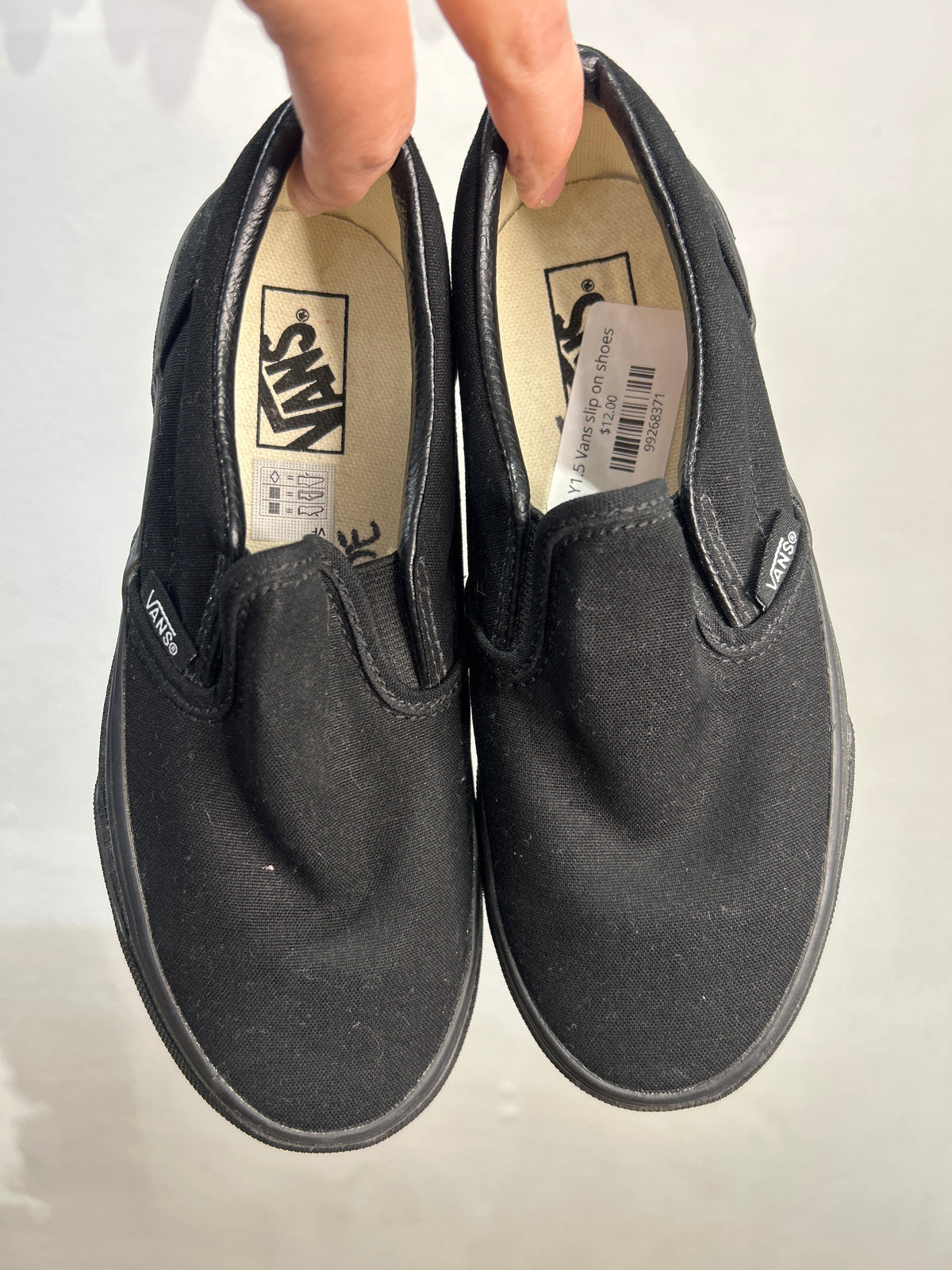 Y1.5 Vans slip on shoes