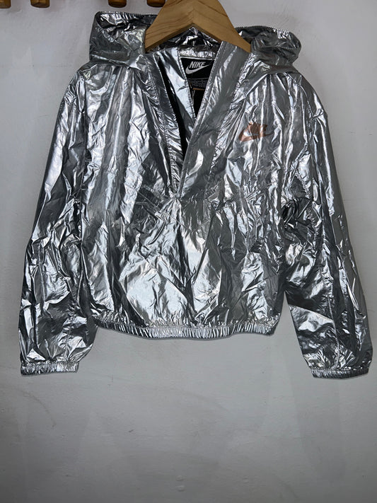 Silver pullover jacket 18-24m