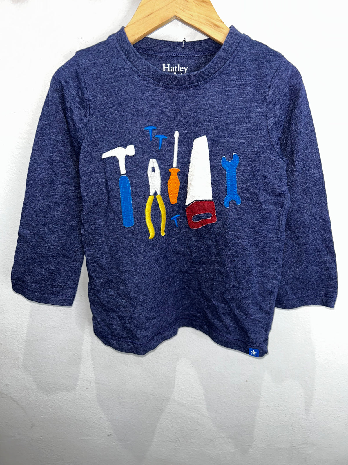 Hatley tools longsleeve 4y