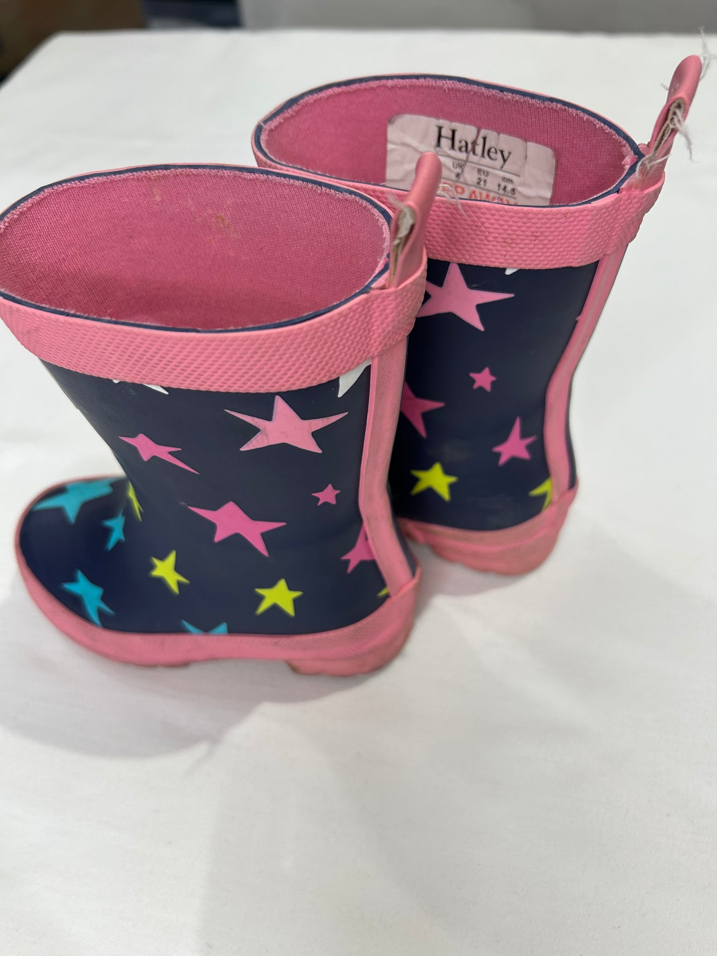 C5 Hatley stars rainboots