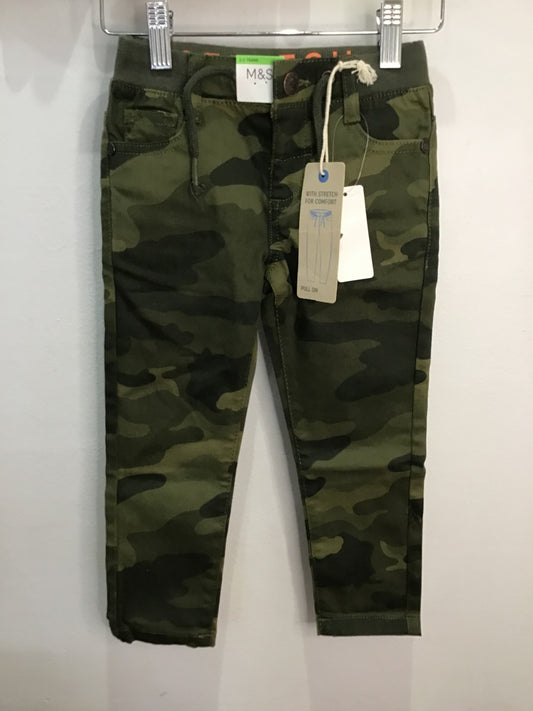 Pants camo 2-3y NEW