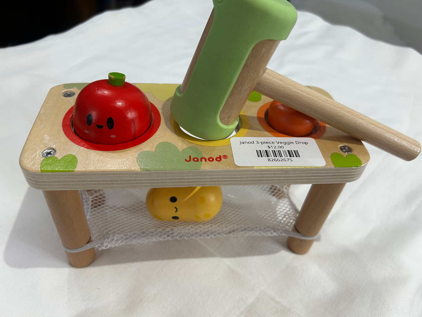 Janod 3-piece Veggie Drop