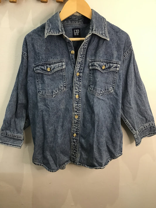 Shirt oversized denim 6-7y