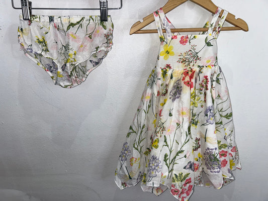Garden dress 12-18m