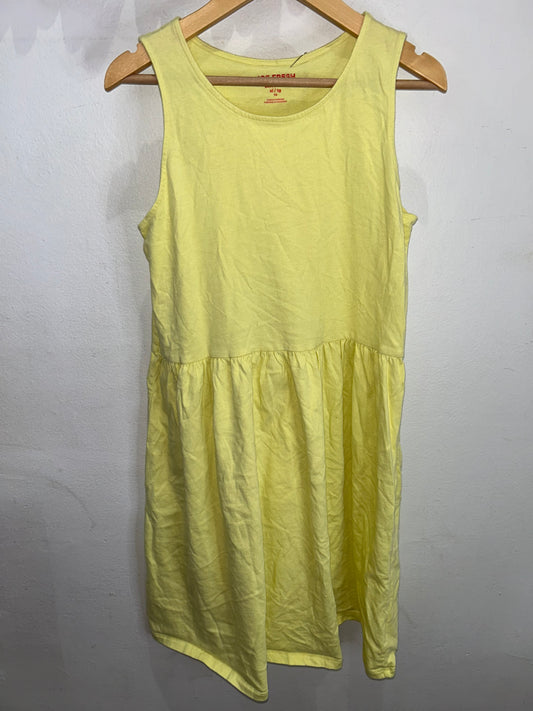 Yellow tanktop dress 14y