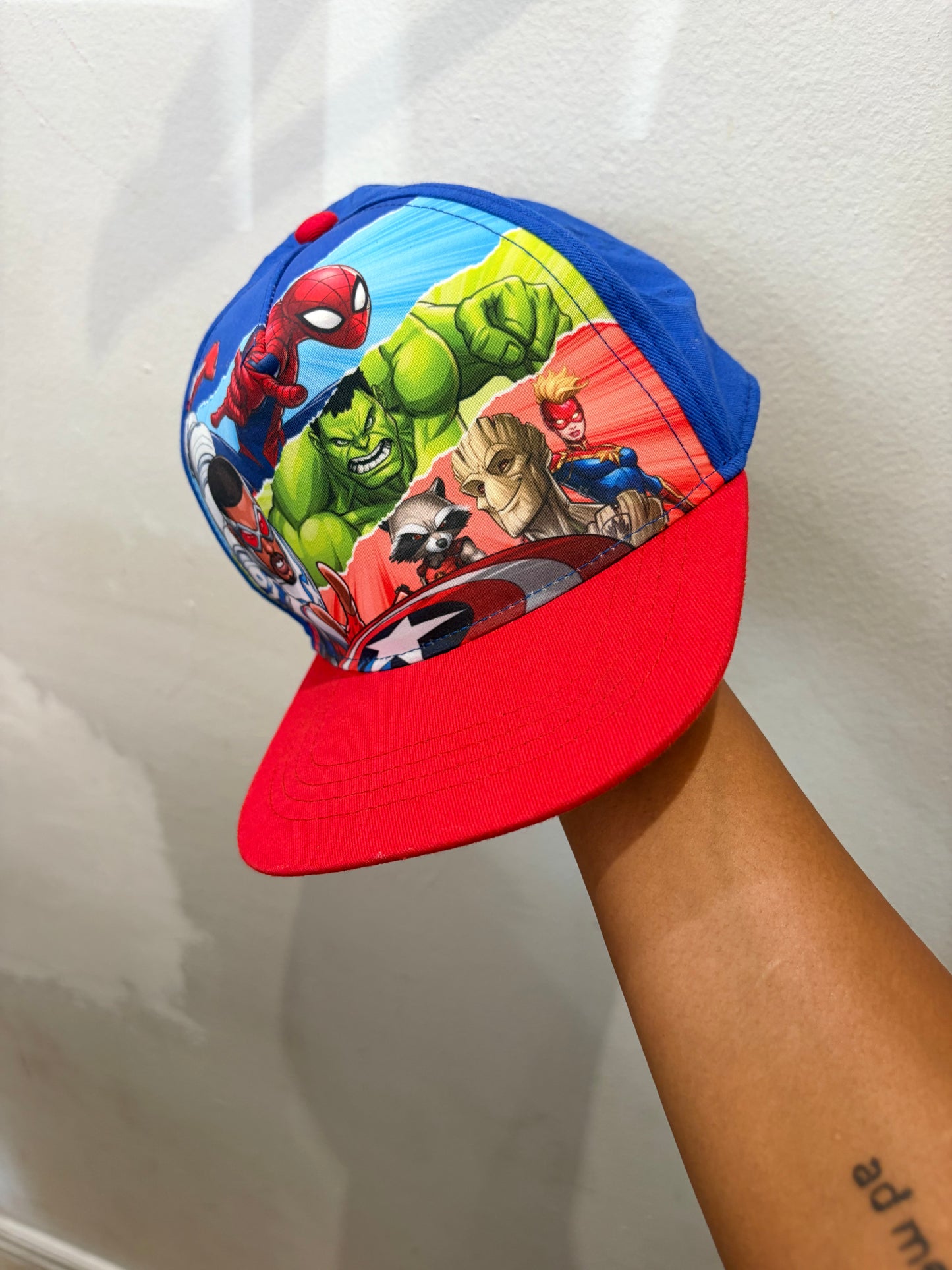 Marvel baseball hat 4-7y