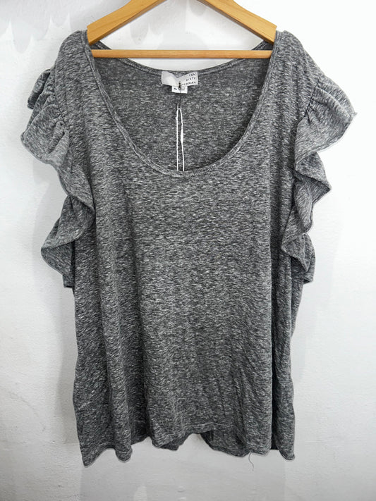 Frilly sleeve shirt - adult XL