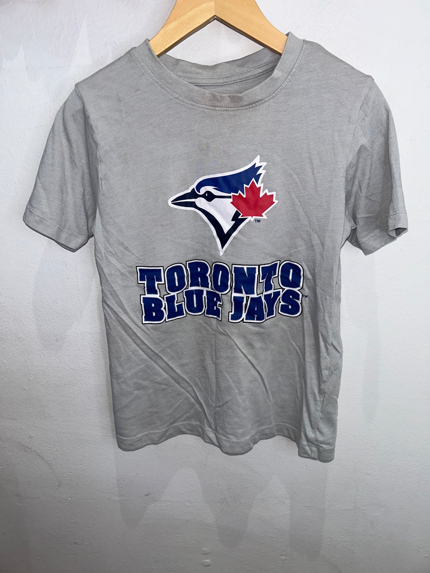 Toronto Blue Jays grey tee 6y