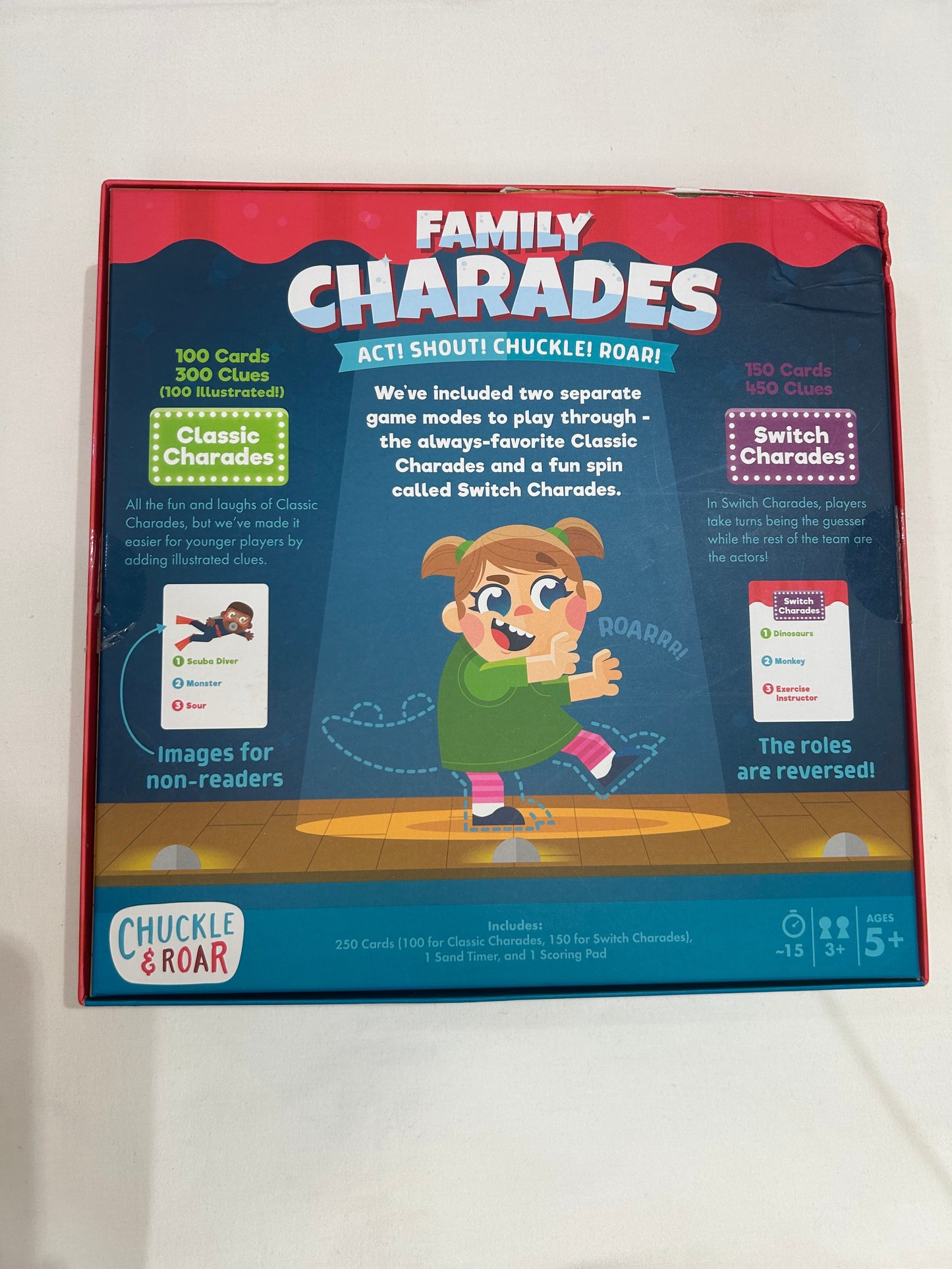 Family Charades game