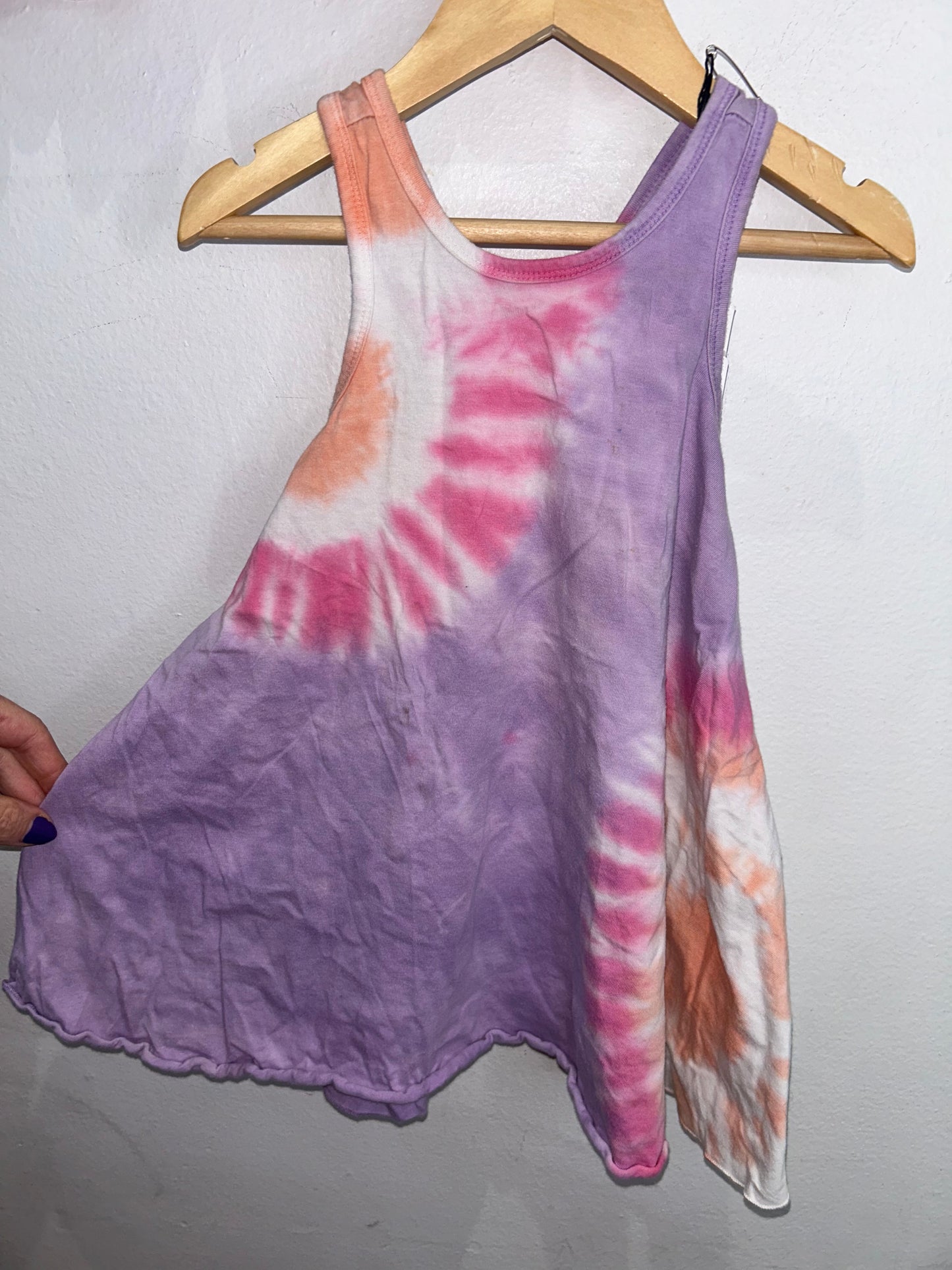 Hatley tie dye dress 3y
