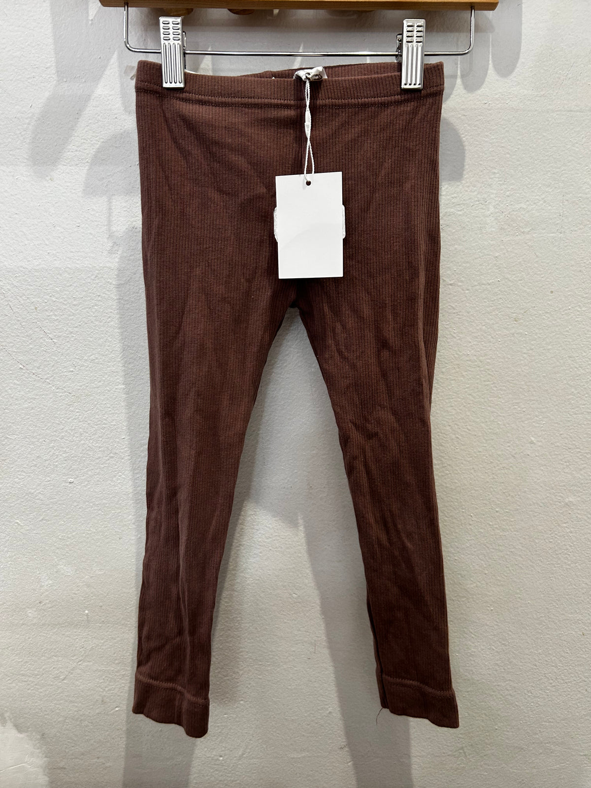 Jamie Kay dark mauve leggings 5y