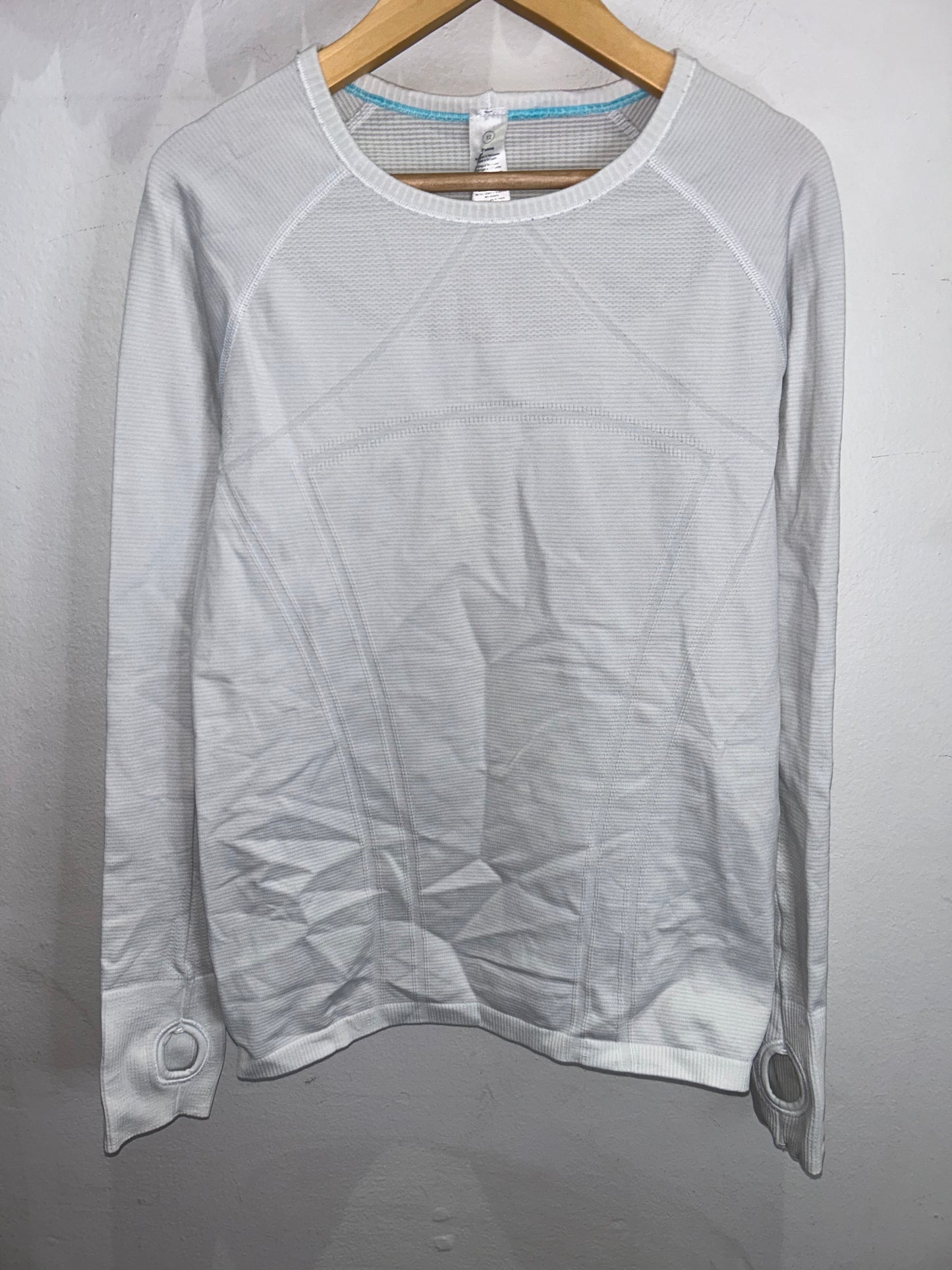 Lululemon white longsleeve - size 12