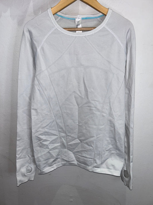 Lululemon white longsleeve - size 12