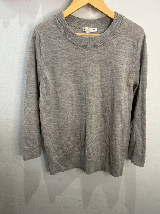 Classic grey crewneck sweater- adult M