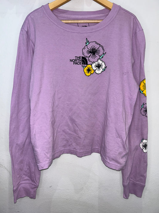 The North Face purple longsleeve 12y