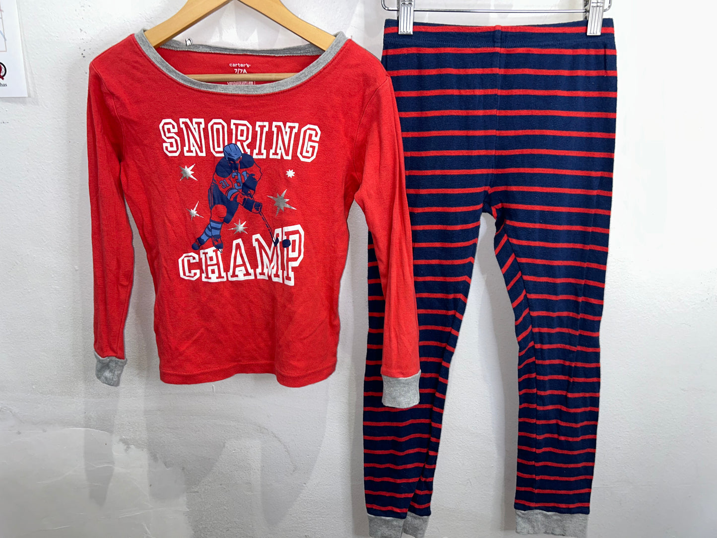 Snoring champ pyjamas 7y