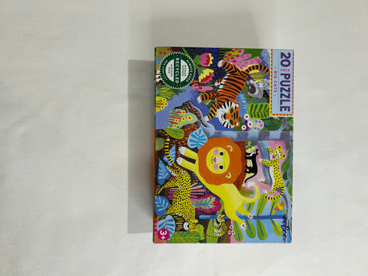 Eeboo big cats 20 piece puzzle