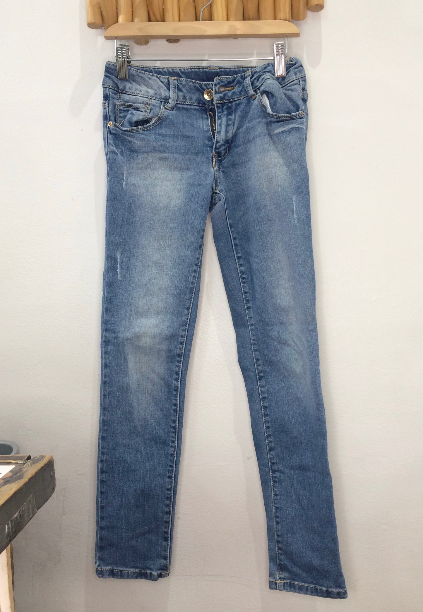 Zara stretchy skinny jeans 9-10y