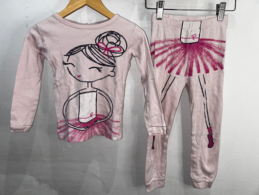 Ballet dancer pyjamas 4y